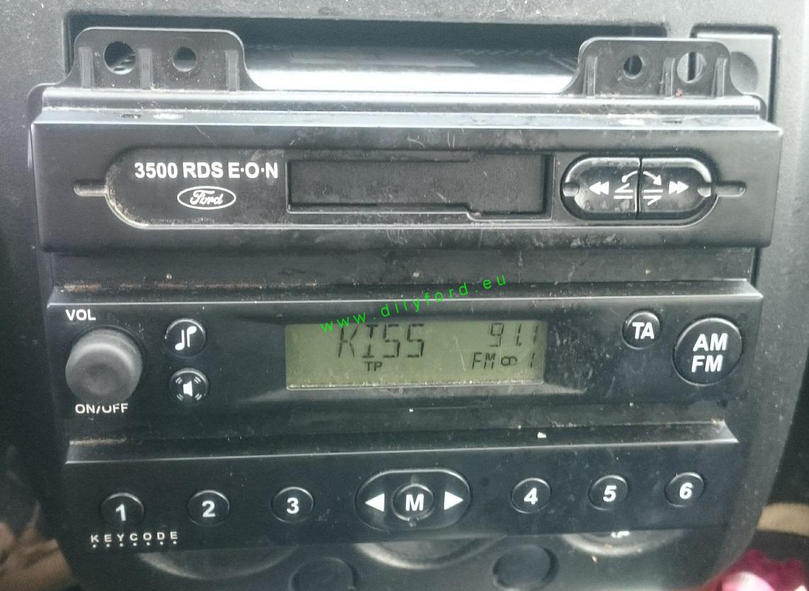 Autorádio Ford 3500 RDS