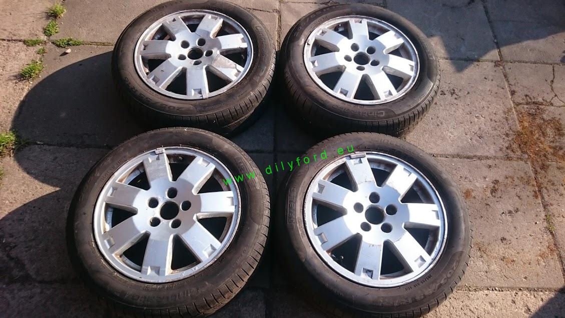 16" Alu Ford 5x108 ET52,5 205/55