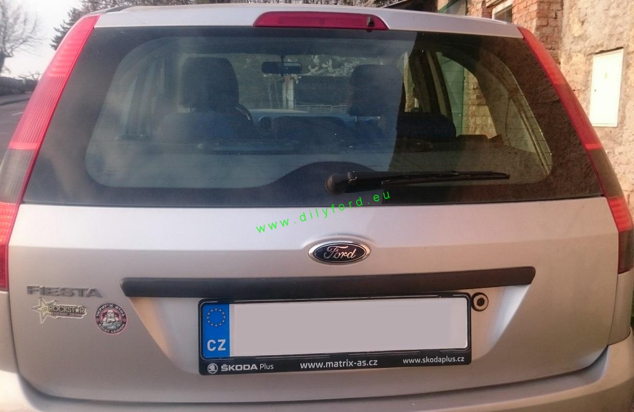 Dveře - víko kufru Fiesta V 5D