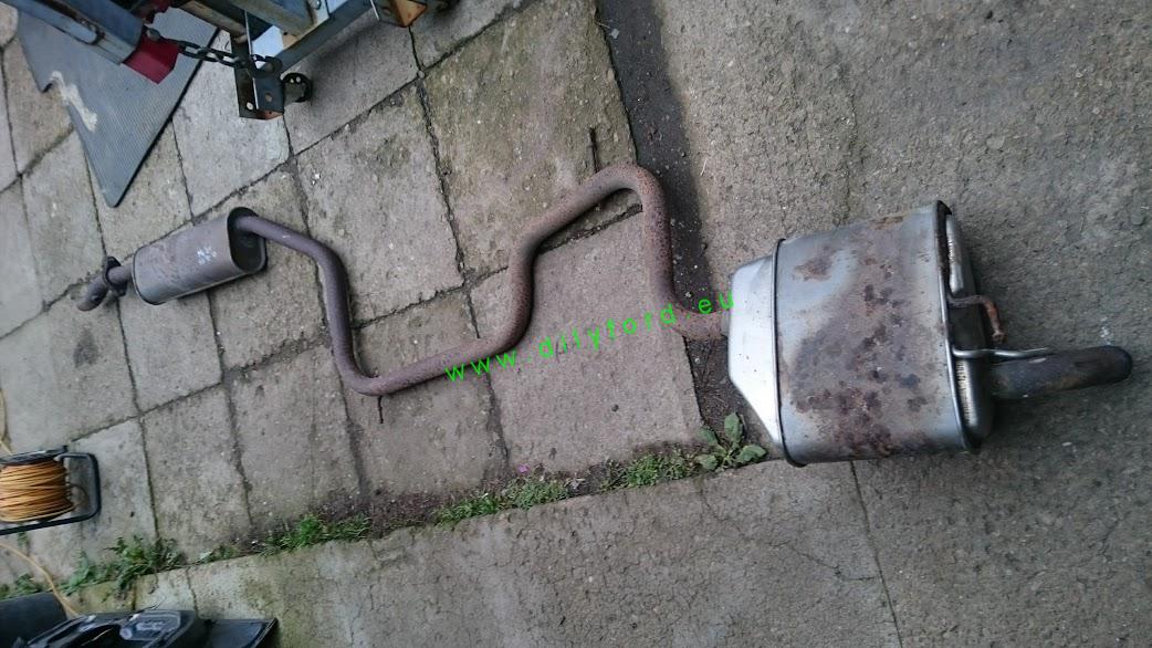 S + Z díl výfuku Mondeo III 4/5D 1.8i