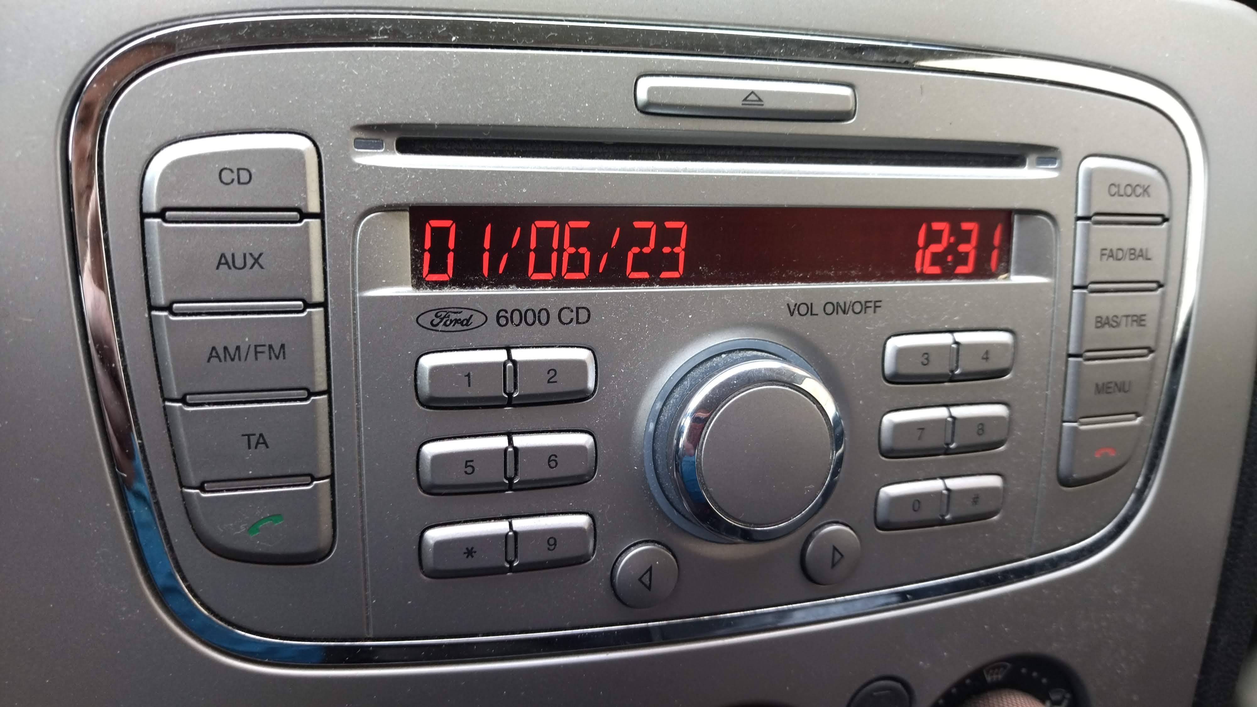 Autorádio Ford 6000CD FDD200