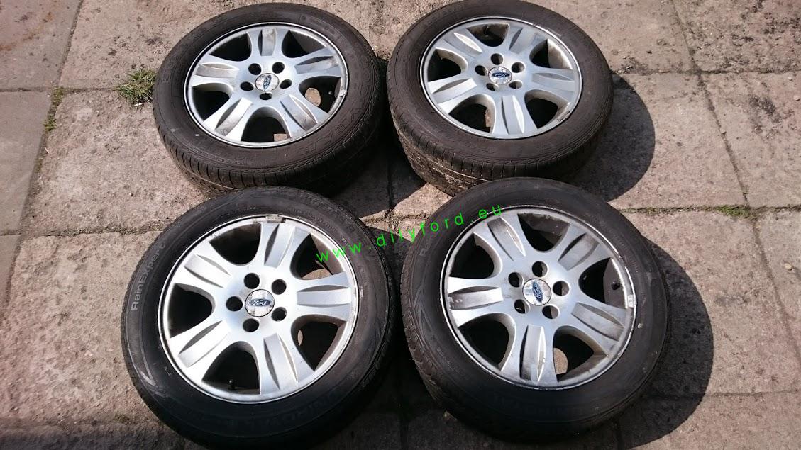 16" Alu Ford 5x108 ET52,5 205/55