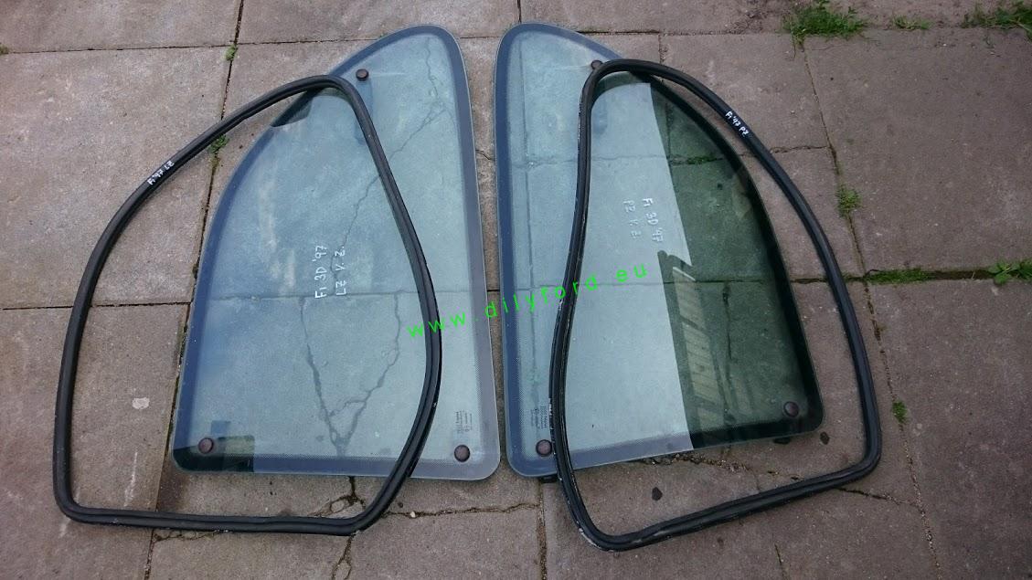 vyklápěcí zadní boční skla Fiesta Mk4 3D