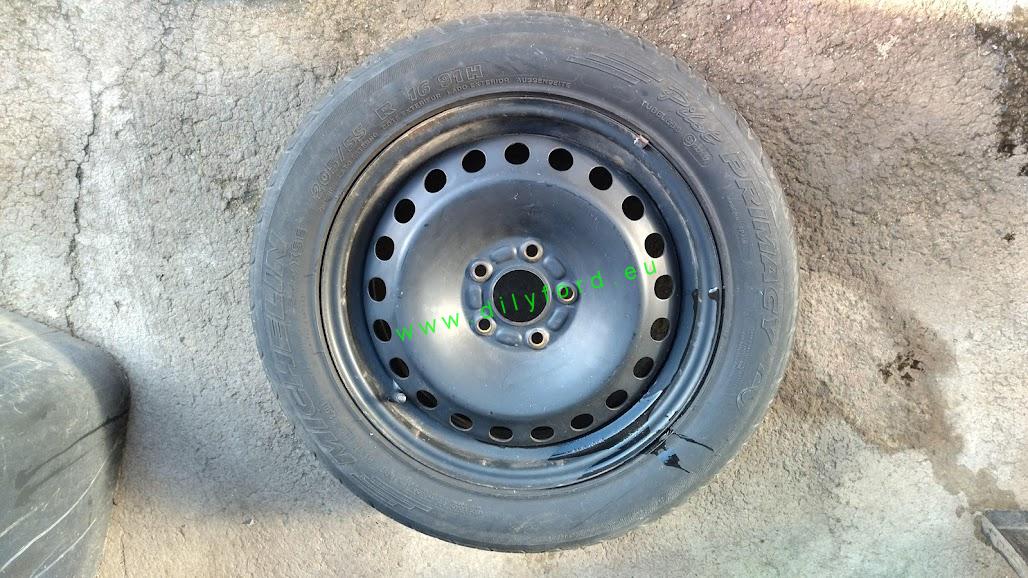 rezerva 5x108 6,5x16 ET52,5 + pneu