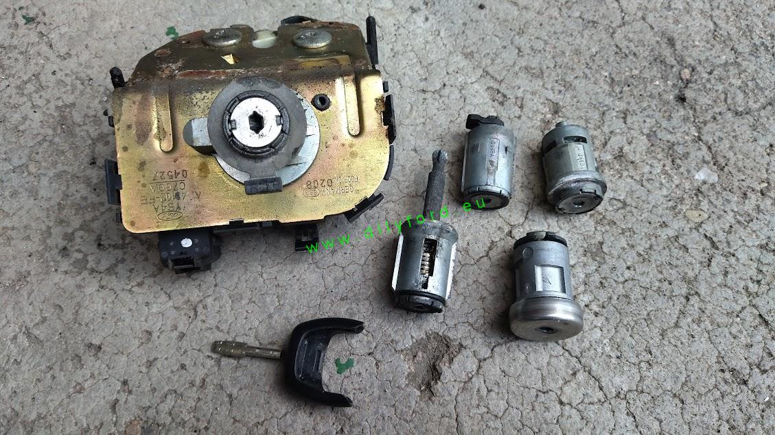 sada zámků Focus I HB - 1 klíč 5x zámek