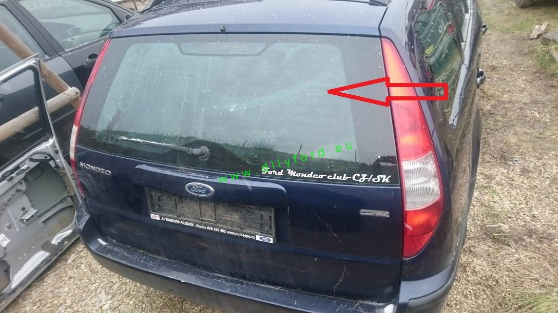 sklo zadní Mondeo III kombi