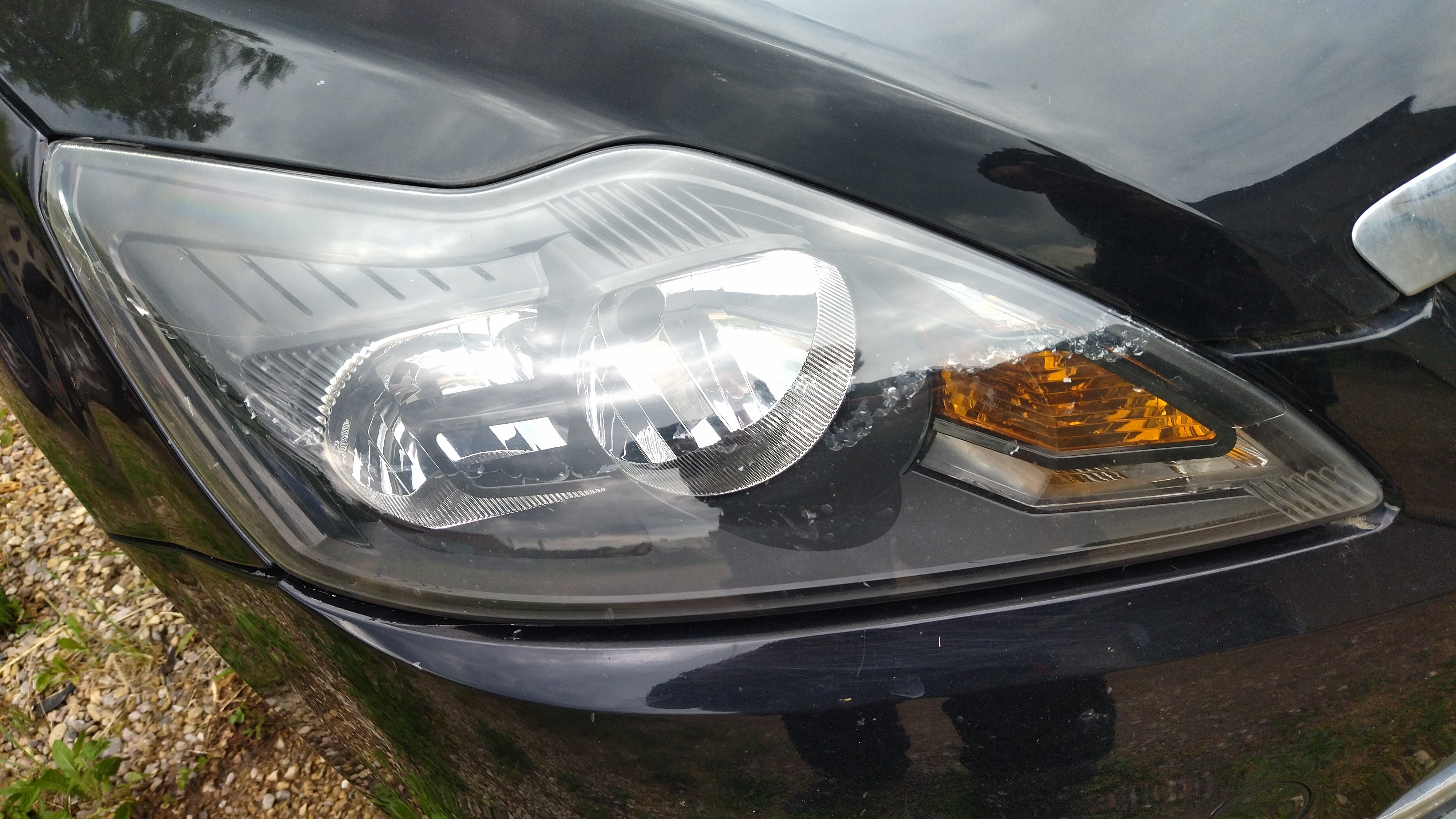 pravé přední světlo Focus II 2008-2011