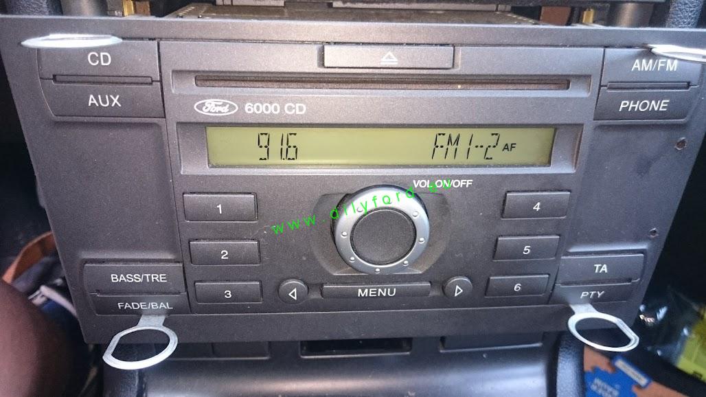 Autorádio Ford FD6000CD
