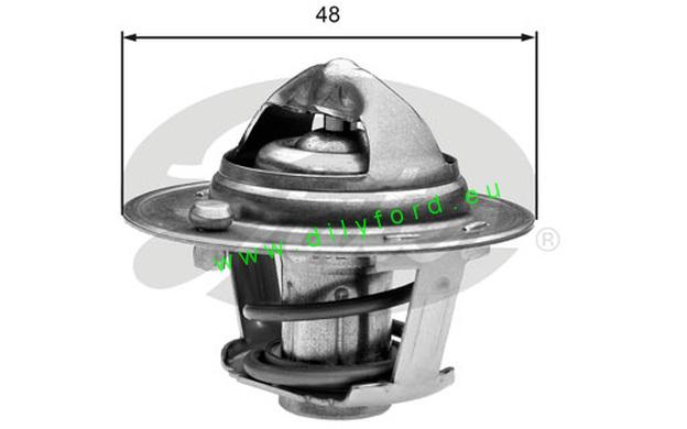 termostat Focus, Fiesta