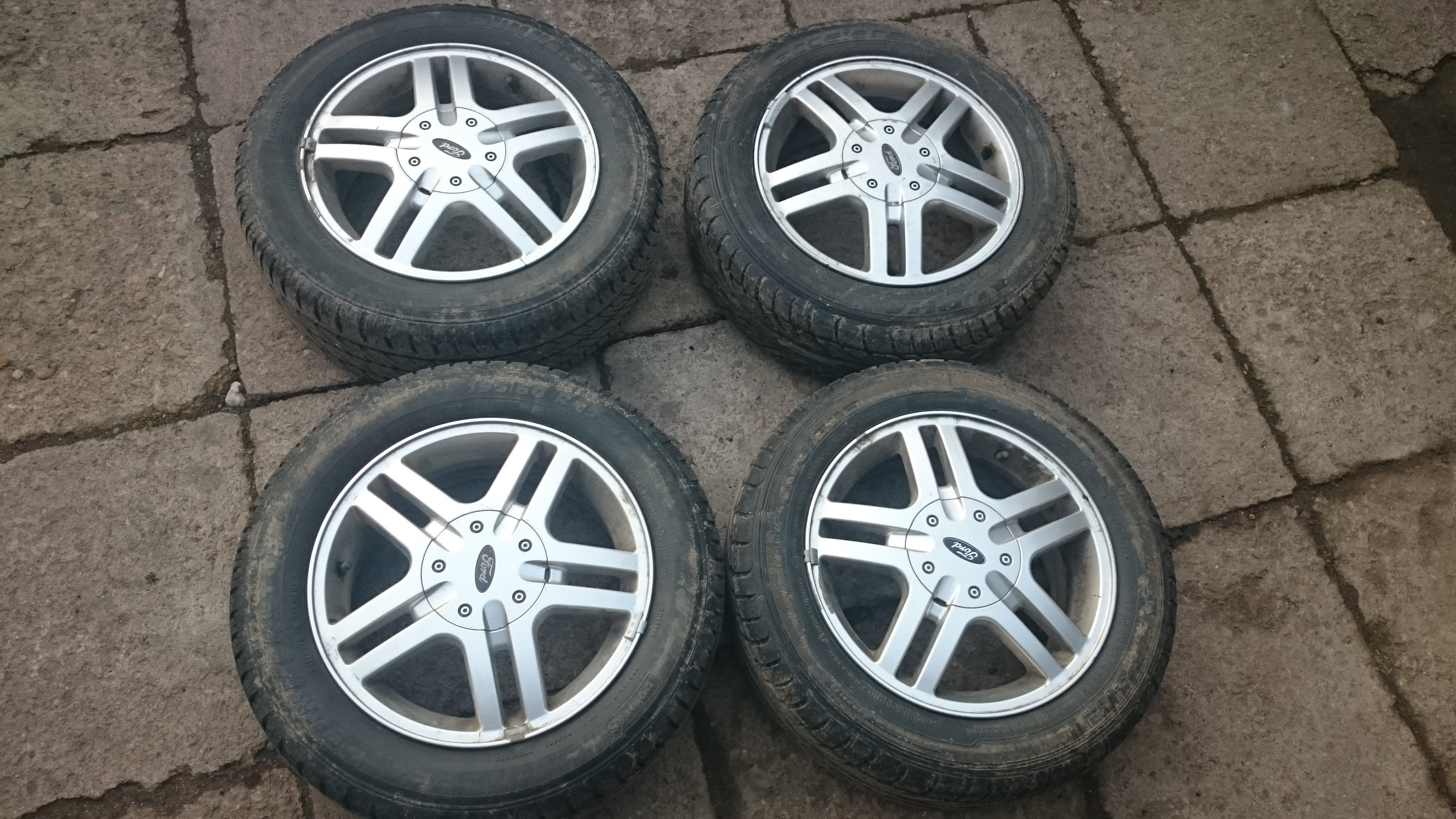 15" Alu 4x108 + letní pneu 195/60