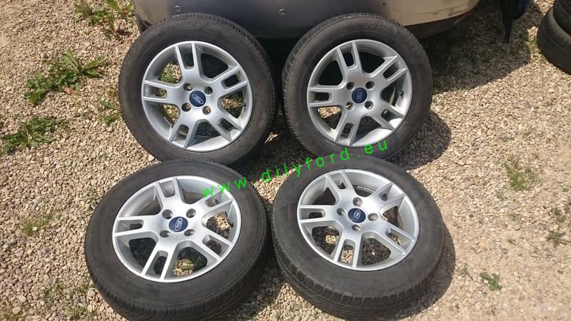15" Alu 4x108 + letní pneu 195/60