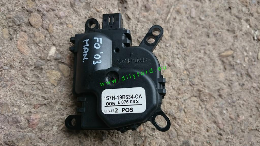 servopohon topení Focus, Fiesta