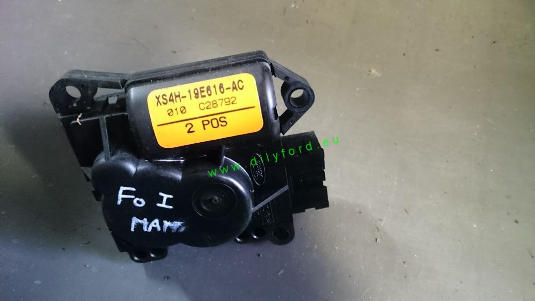 servopohon topení Focus, Fiesta