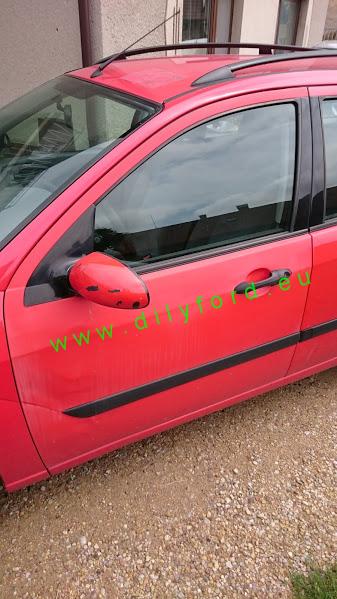 LP dveře Focus I červené