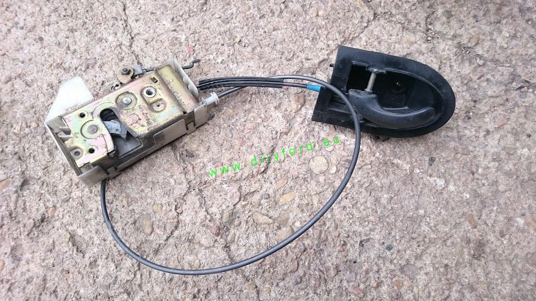 zámek L dveří Fiesta IV 3D