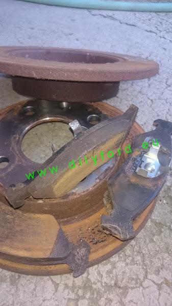 destičky přední Fiesta III 1.8D 1991