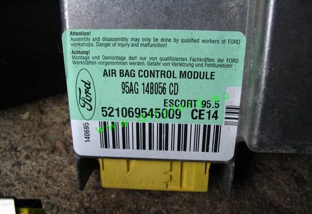 řídící jednotka airbagu Escort