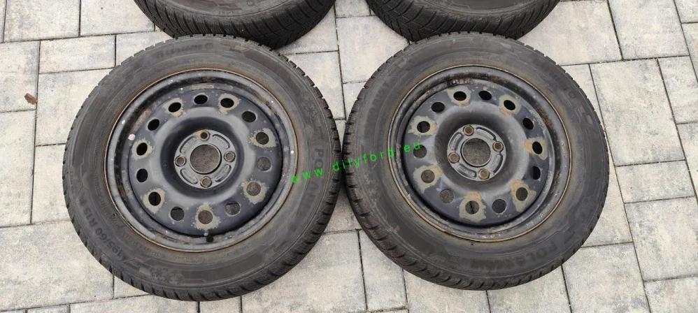 zimní sada Ford 195/60 R15 4x108 ET52,5