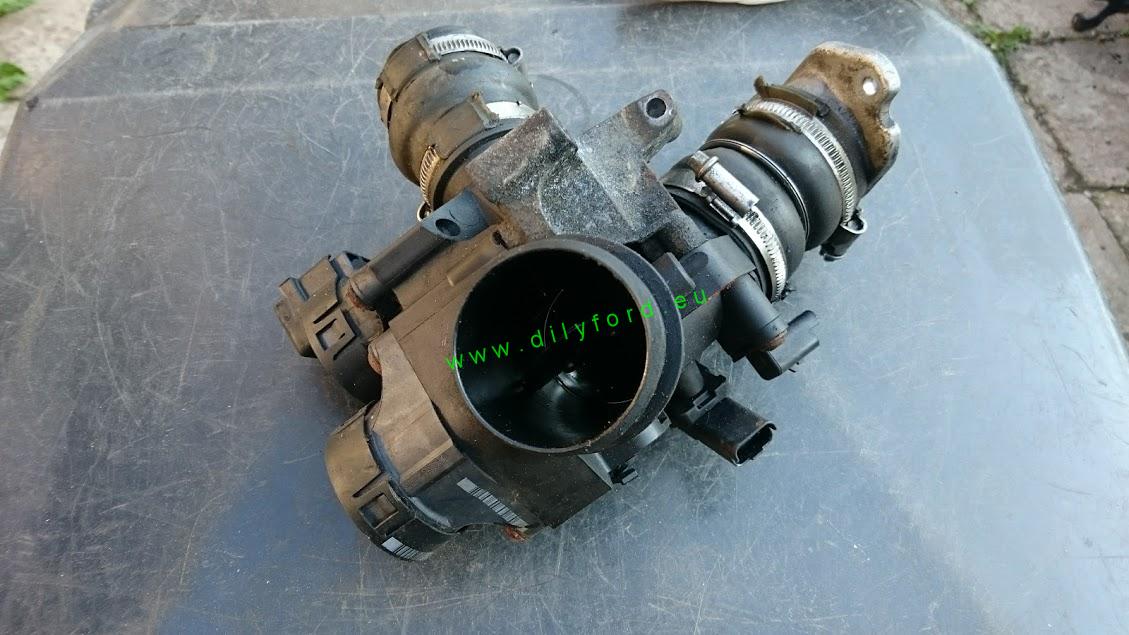 škrtící klapka 1.6TDCI/HDI