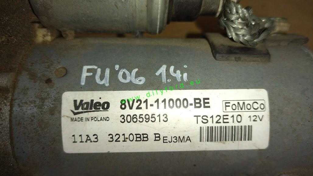 startér Fusion/Fiesta/Focus/C-Max/Volvo