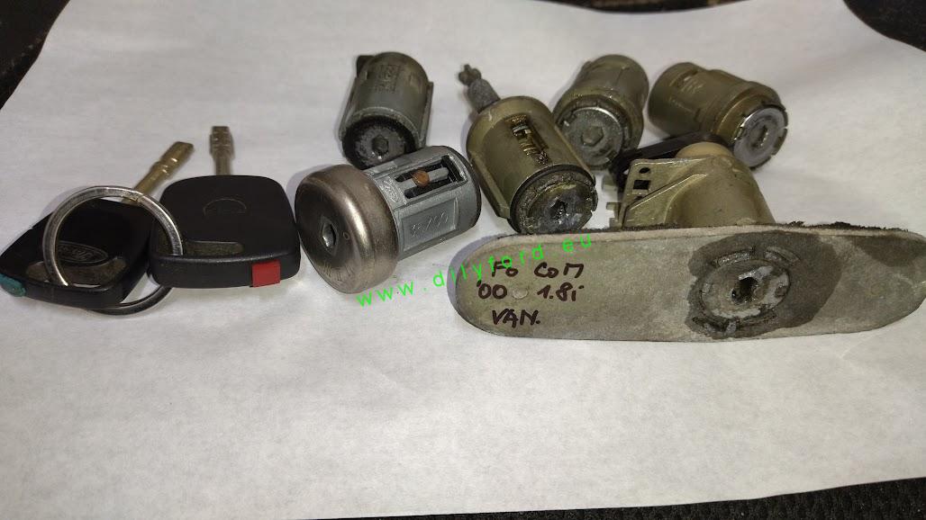 sada zámků Focus I kombi 2klíče