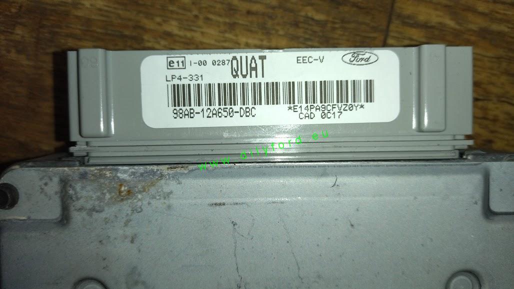 řídící jednotka motoru 1.8i Focus QUAT