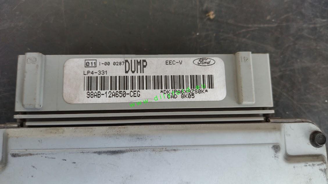 řídící jednotka motoru 1.6i Focus DUMP