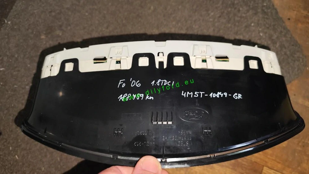 budíky Focus II TDCI (GR)