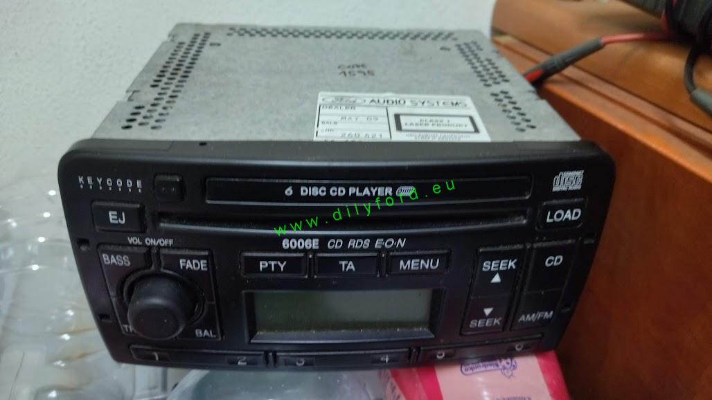 Autorádio Ford 6006 E