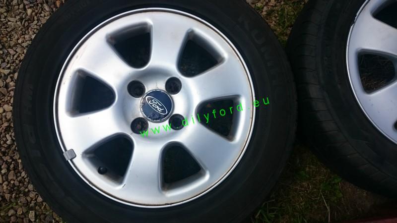 15" Alu 4x108 + letní pneu 195/60