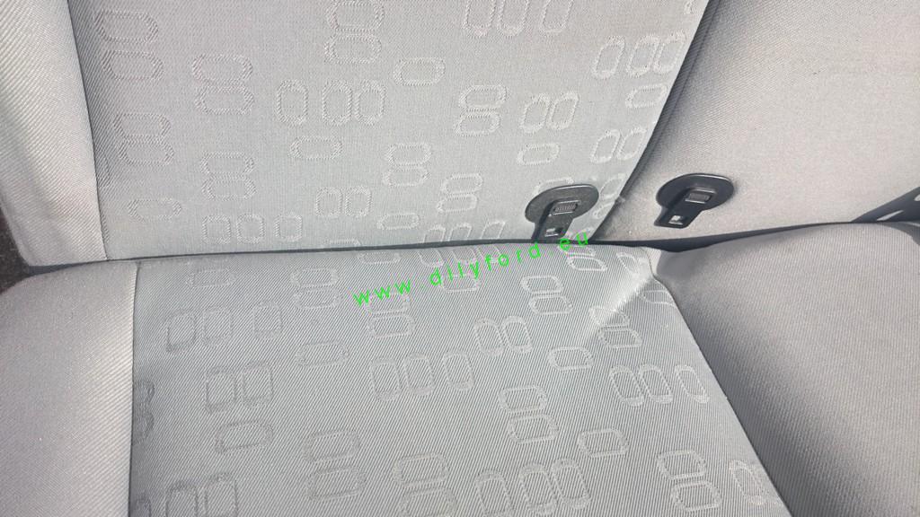 zadní sedačky Fiesta V 3D 