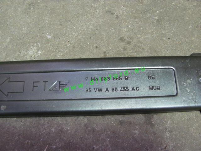 držák sedačky Galaxy - 2. řada sedadel