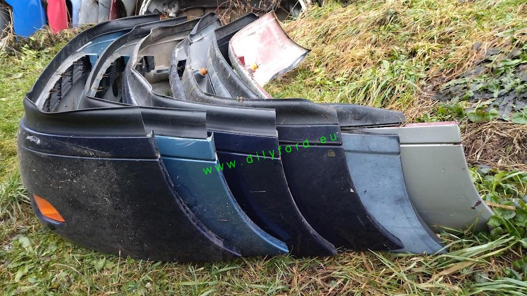 nárazník přední Focus I 98-01 poškozený