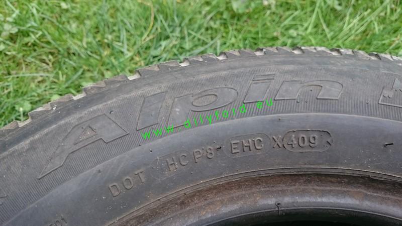 185/65 R14 Michelin Alpin zimní 1x