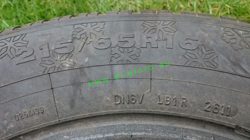 215/65 R16 Dunlop 4D zimní 1x