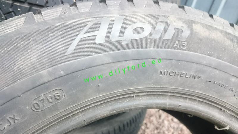 195/65 R15 Michelin Alpin A3 zimní 2x