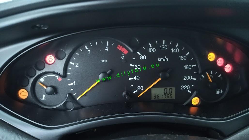 budíky Focus I FL diesel