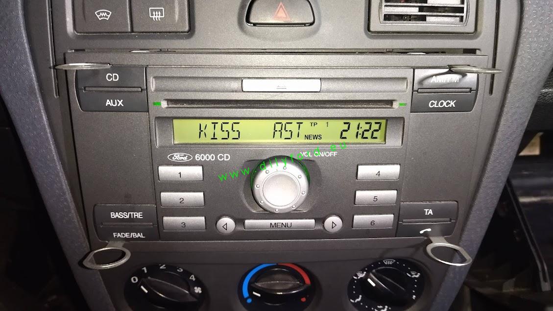Autorádio Ford 6000CD FDB200