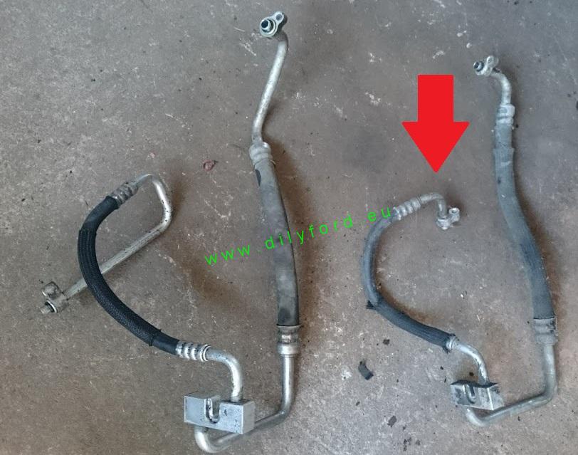 hadice klimakompresoru Mondeo III TDCI/TDDI