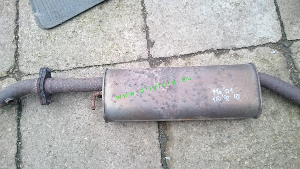 S + Z díl výfuku Mondeo III 4/5D 1.8i