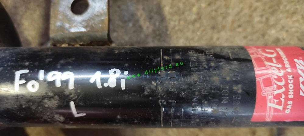 přední tlumiče + pružiny Focus I KYB