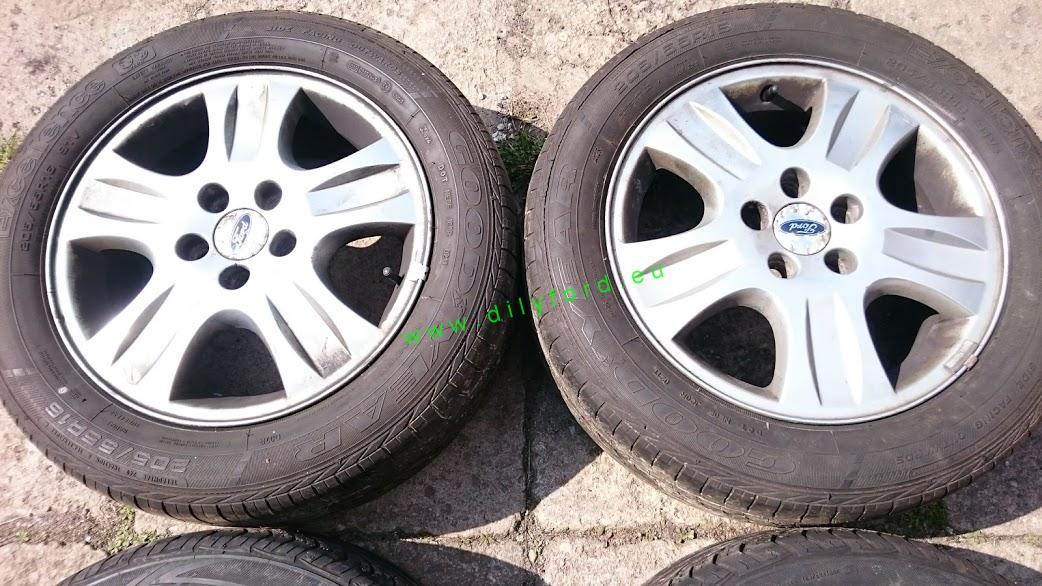 16" Alu Ford 5x108 ET52,5 205/55