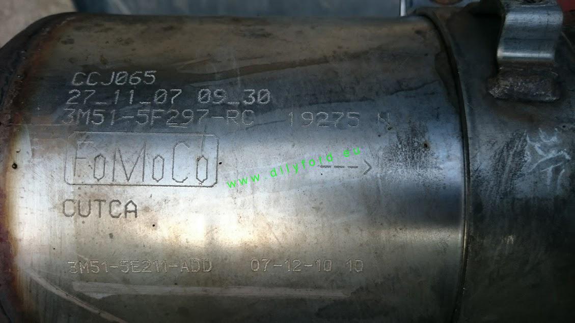katalyzátor Focus II 1.6 TDCI