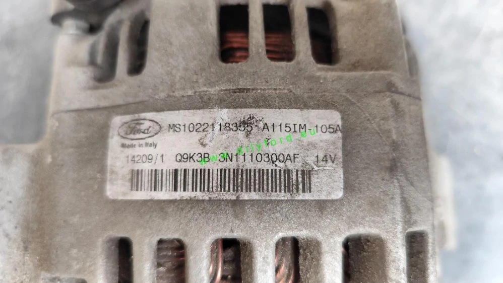 alternátor Focus II 1.6i 105A