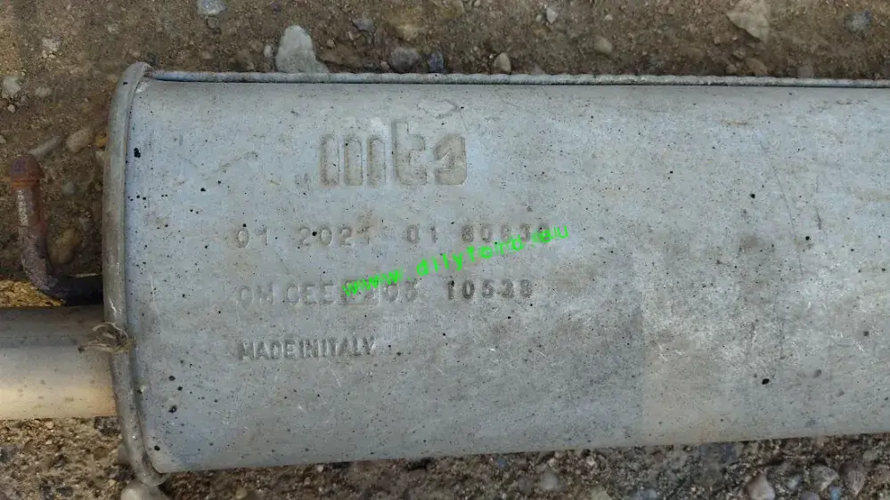 S + Z díl výfuku Mondeo III 4/5D 2.0i