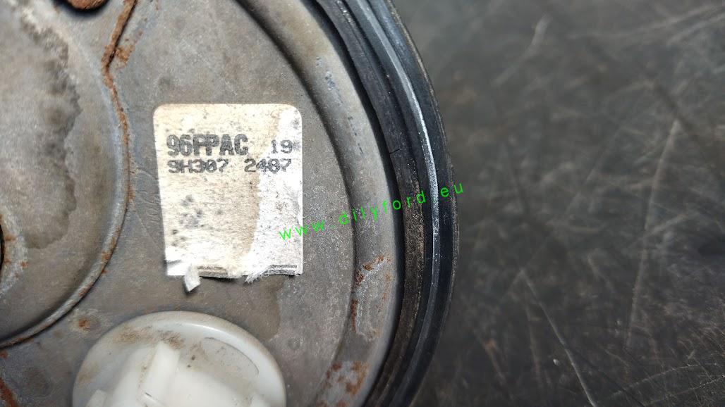 benzínové čerpadlo Fiesta, Ka, Escort