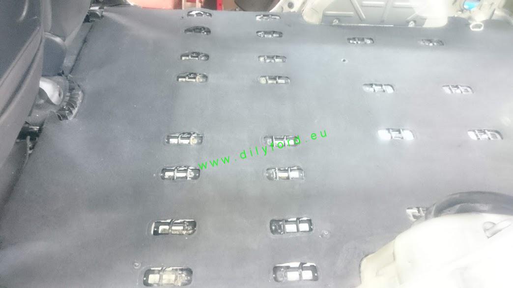 koberec zadní Galaxy, Sharan