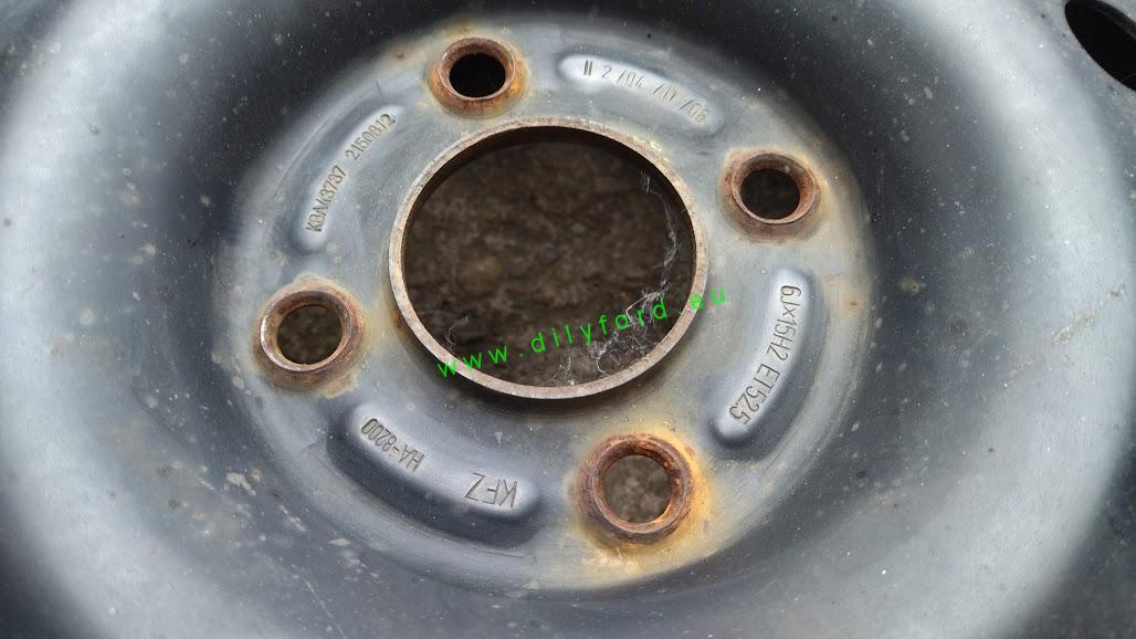 plechový disk 6Jx15 4x108 ET52,5