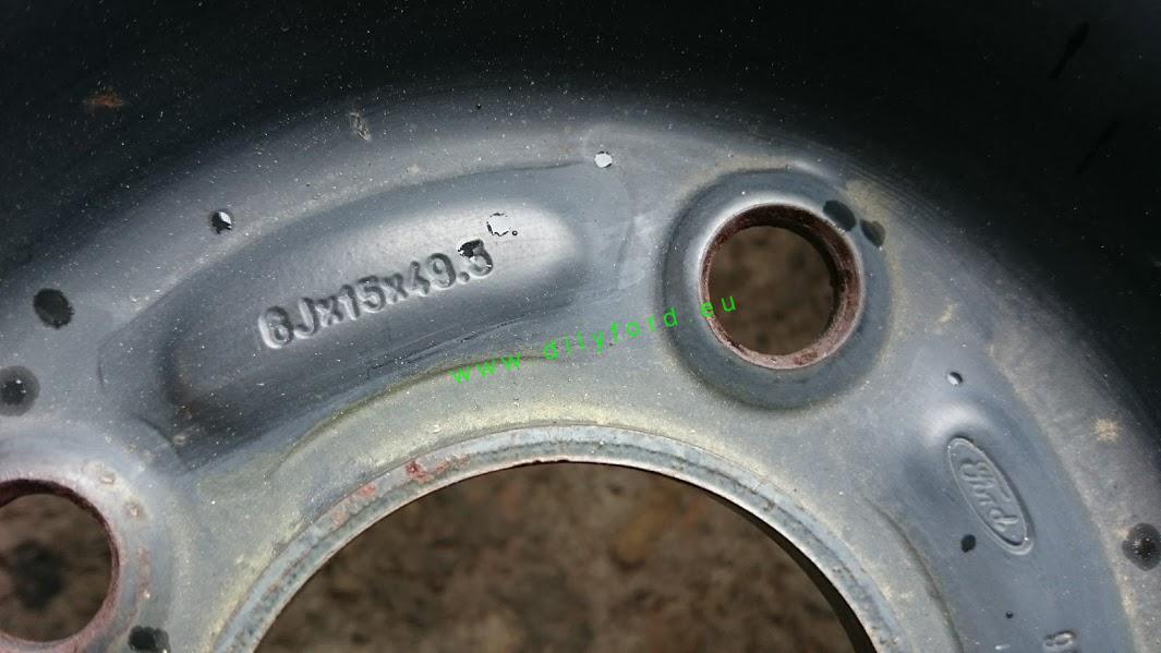 plechový disk 6Jx15 4x108 ET49,5