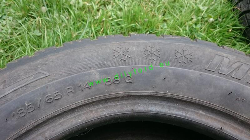 185/65 R14 Michelin Alpin zimní 1x